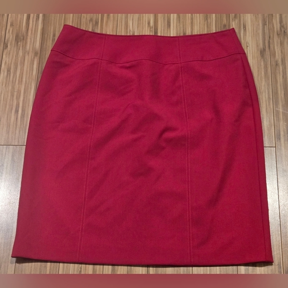 NWOT Worthington Elegant Red Skirt